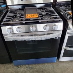 LG ThinQ 5 Burner Stove With Air Fry 30 Wide O4