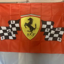 Ferrari Wall Flag (3’x5’) 