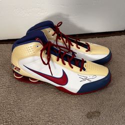 Game Worn/Autograph Ben Wallace Basketball, Tayshaun Prince Shoes and Bobble Head