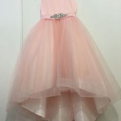 Satin Top Hi-low style dress