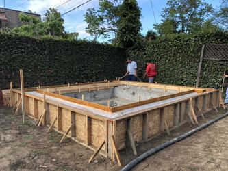 Regular cement finish!