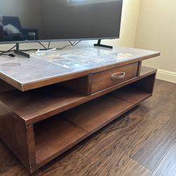Coffee Table With Side Tables
