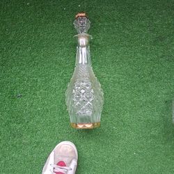 Designer Gless Bottle  With Gless Cork Top