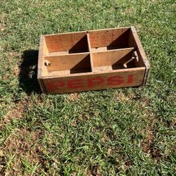 Pepsi Vintagecrate soda advertisement wood Shelf good condition