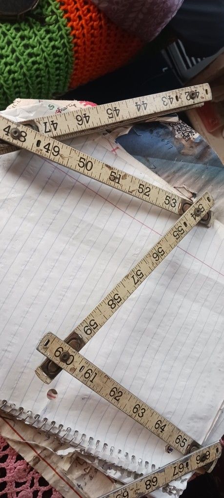 Woodmark Industries Steel Folding Tape Measure Minneapolis,Minn.