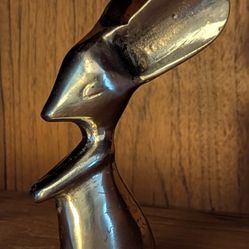 Brass Mouse Figurine 