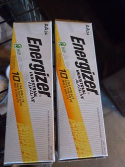 Double AA batteries