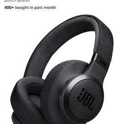 JBL LIVE 770NC - Wireless Over-Ear Headphones with True Adaptive Noise Cancelling with Smart Ambient, Up to 65 hours of battery life, Comfort-fit fabr