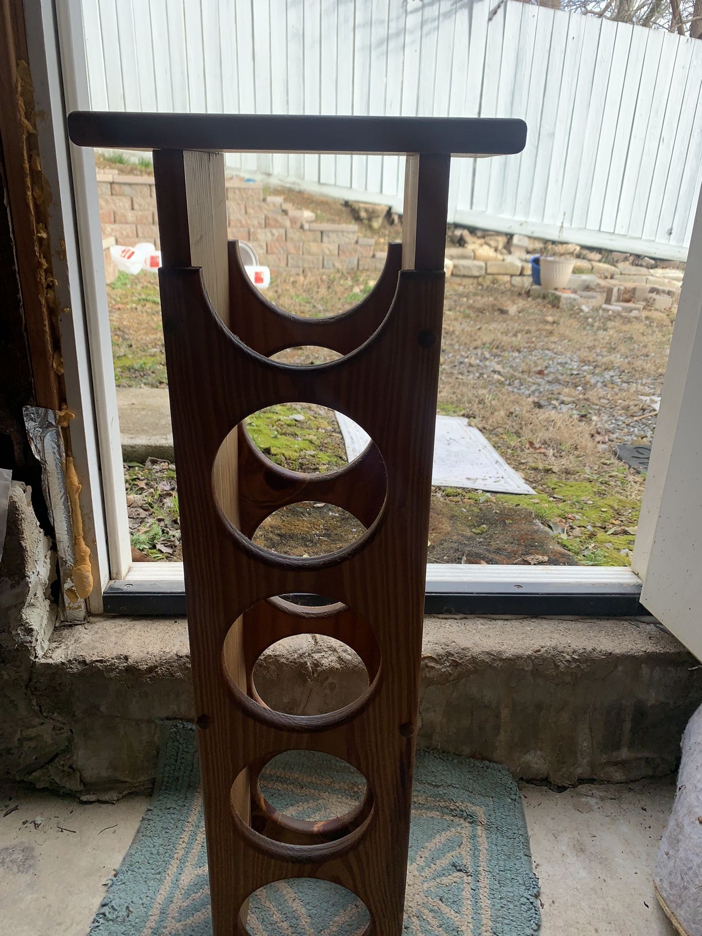 Wood Wine Rack 