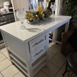 White Marble Table 