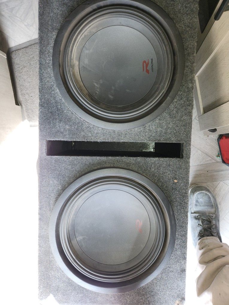 Alpine Type R 12 Inch Subwoofers