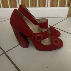 Mary Jane Women’s Heels Ross’s Red