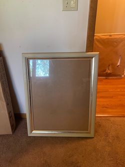 Large frame with glass