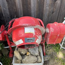 Small Electric Cement Mixer