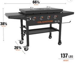 Blackstone 36” Cooktop Griddle With Hardcover New Cooktop In Box