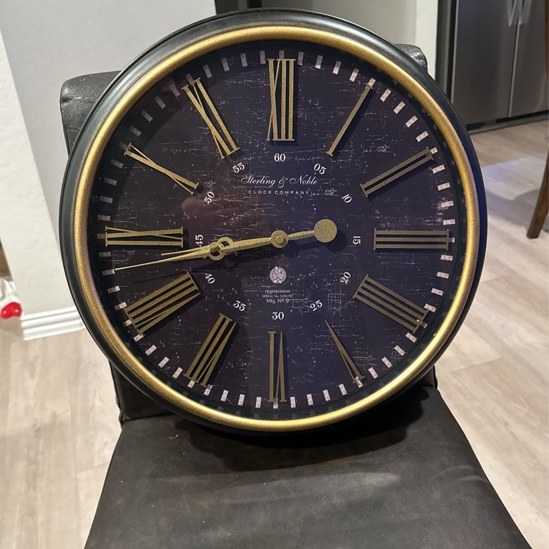 Sterling Noble Clock