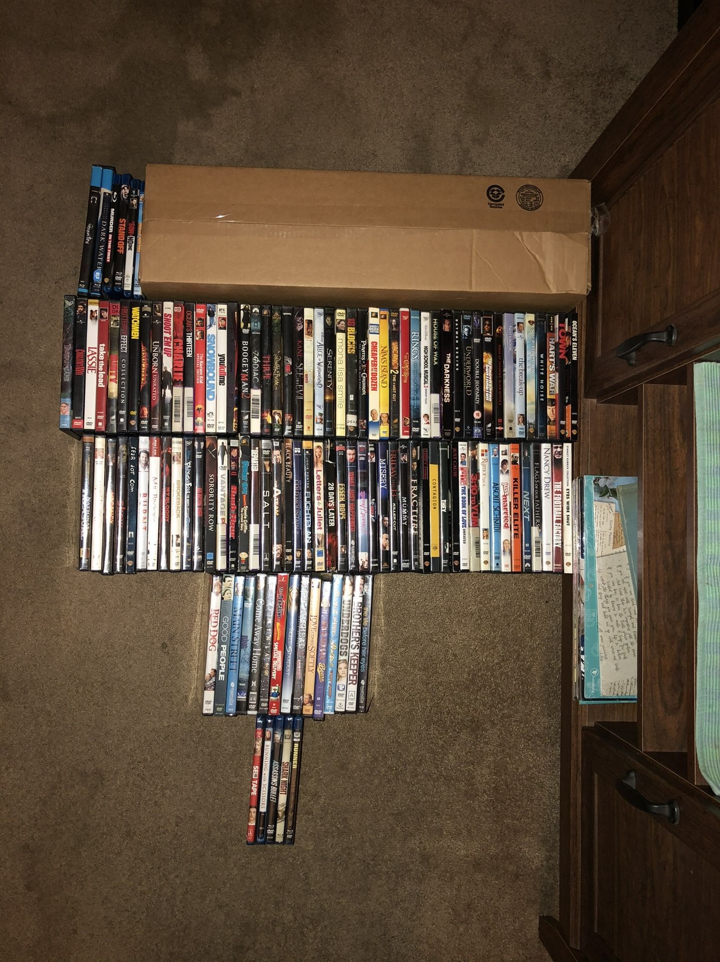 DVD’s $3 Each