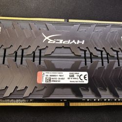 HyperX Fury DDR4 16GB (2×8GB) 2666MHz CL16 – Excellent Condition