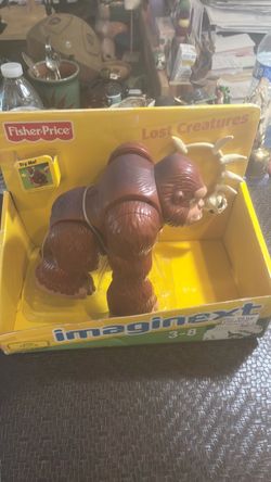 Lost Creatures imaginext Gorilla Toy By Fisher Price From 2008 - VINTAGE - NEW