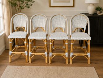Serena & Lily Bar Stools - $300 each