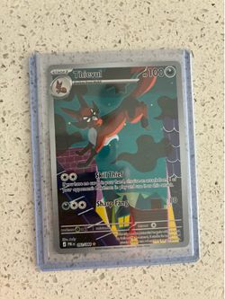 Thievul Illustration Rare #092/084 from the Pokemon TCG: Pitch Black set