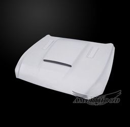 Ford Mustang 2015-2017 SMS Style Functional Heat Extractor Ram Air Hood