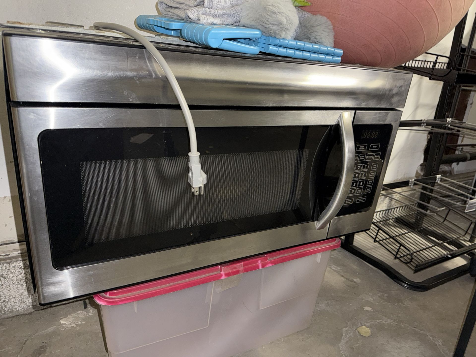 Stainless Steel Microwave