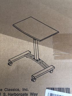 Laptop stand/cart
