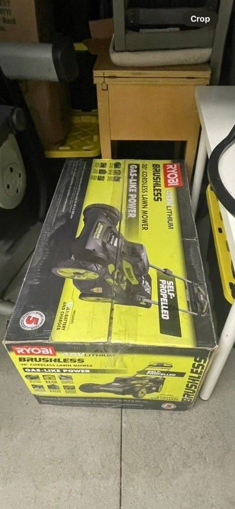 Electric Lawn Mower Only Used Five Times