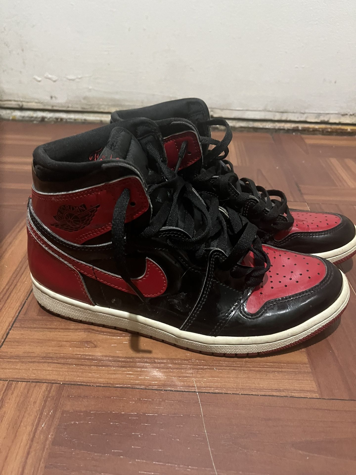 Jordan 1 Patent Bred Size 8