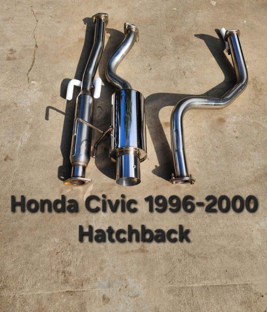 Honda Civic 3D 96-00 Catback Exhaust System 
