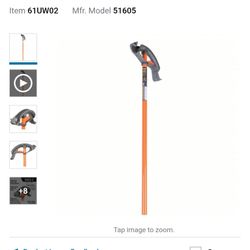 KLEIN TOOLS Conduit Bender: 1 in EMT Conduit Size - Aluminum & Galvanized Steel, 8 in, Iron Item 61UW02 Mfr. Model 51605