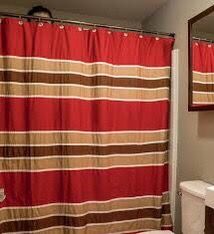 Target Home Thick Fabric Shower Curtain