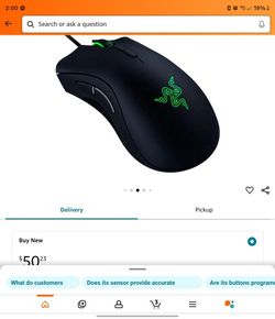 New In Box Razer Deathadder And Full Rgb Brown Switch 40% Keyboard