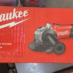 Amp Corded 4-1/2 in. Small Angle Grinder with Sliding Lock-On Switch 6130-33