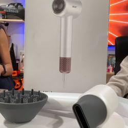 ACER Hair Dryer Professional High Speed Blow Dryer, Quite Blower (Pearl White)