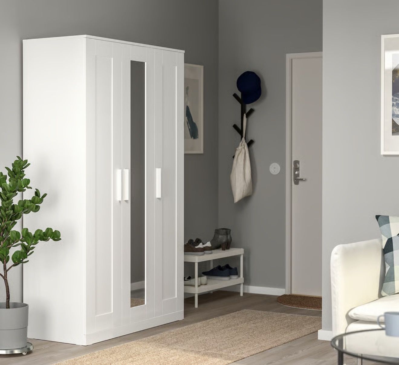 IKEA Wardrober With Mirror 