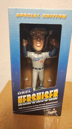 2018 SGA DODGERS OREL HERSHISER BOBBLEHEAD