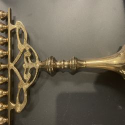 Brass Manorah