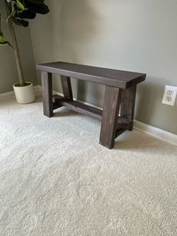 Wood Bench