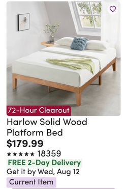 New Mattress and Platform frame