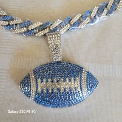 Light Blue Football Chain