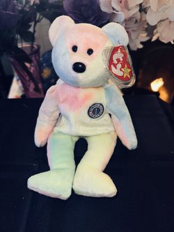 BIRTHDAY BEAR- 1999 Ty Beanie Baby
