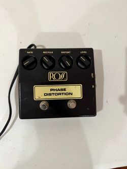 Ross Phase Distortion Guitar Effects Pedal