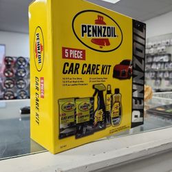 Penzzoil Car Care Kit 5 pieces.