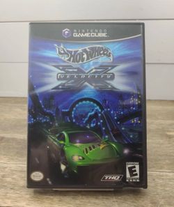 Hot Wheels: Velocity X (Nintendo GameCube, 2002) - Complete Black Label Cib