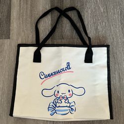 Brand New Cinnamoroll Tote Bag with zipper 
