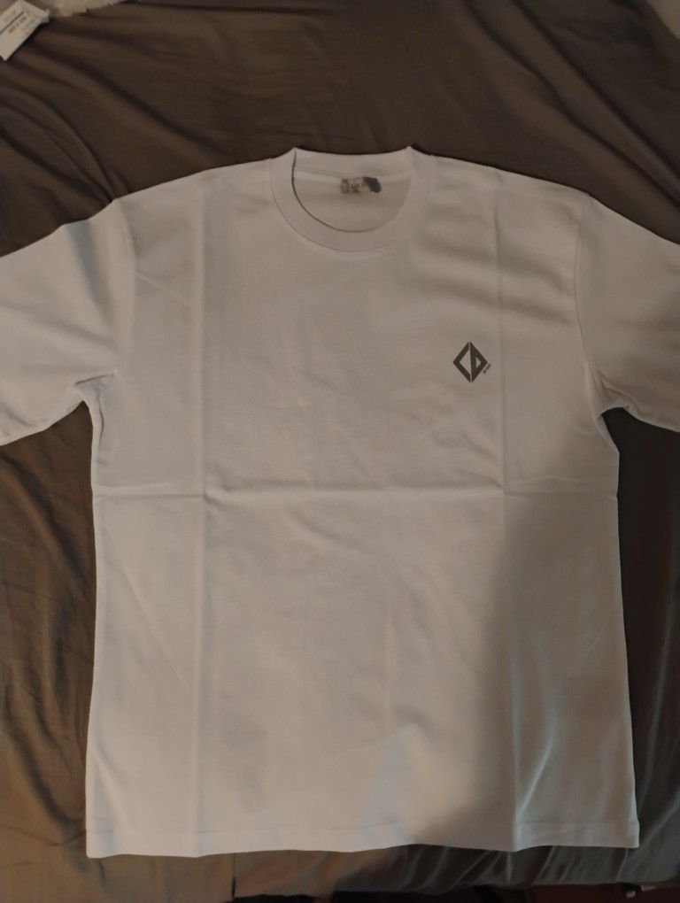 White Dior CD Diamond T-shirt, Relaxed Fit Men's Size Medium