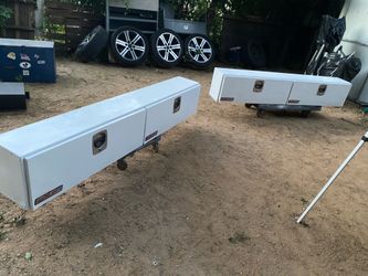 TOOL BOXES WEATHERGUARDS  $650 FOR BOTH OR $350 EACH
