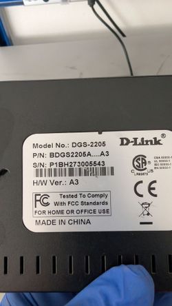D-LINK DSG-2205 SWITCH